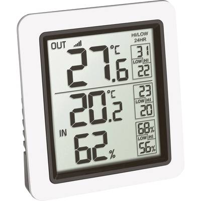 TFA Dostmann Funk-Thermometer INFO Vezeték nélküli hőmérő (30.3065.02)