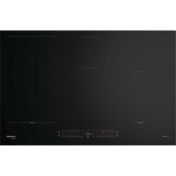 Hisense HI8432BSCWF Nero Da incasso 79 cm Piano cottura a induzione 4 Fornello(i)