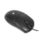 Мишка, iBOX, USB, черна