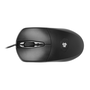 Мишка, iBOX, USB, черна