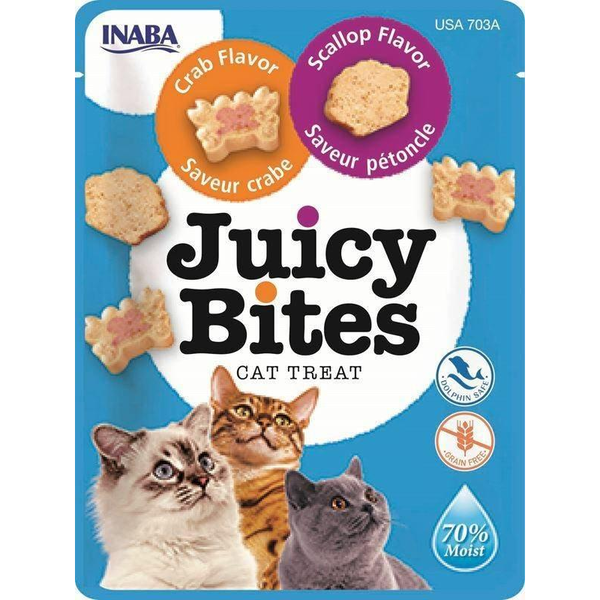 Inaba Cat Juicy Bites - Rák És Kagyló 3 X  11.3 G