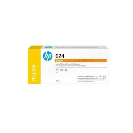 HP 624 775-ml Yellow Stitch Dye Sublimation Ink Cartridge printkop Thermische inkjet