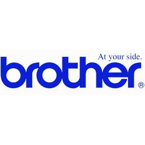 Brother Gloss Laminated Labelling Tape - 12mm, Black/Yellow etiketbånd TZ