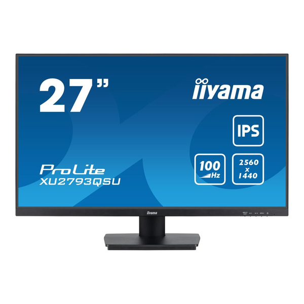iiyama ProLite XU2793QSU-B7 LED display 68,6 cm (27") 2560 x 1440 Pixel Wide Quad HD Nero