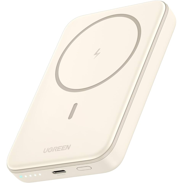 Ugreen 25208 powerbank 10000 mAh Bezdrôtové nabíjanie Béžová