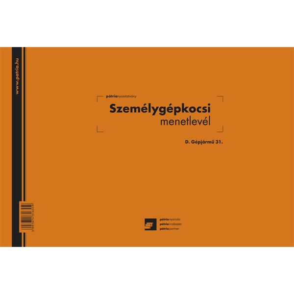 D.GEPJ.31 100 lapos tömb A4 fekvő 