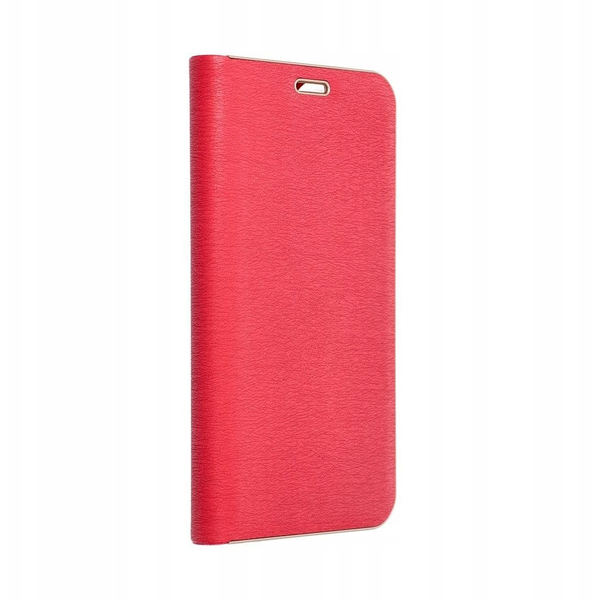 ZONE Luna Book oldalra nyitható tok Xiaomi Redmi Note 14 5G (Global) piros