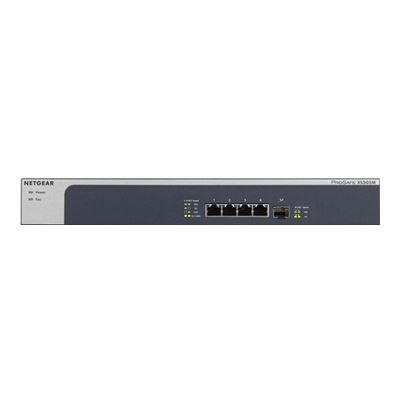 NETGEAR XS505M Nespravované 10G Ethernet (100/1000/10000) Šedá, Strieborná (XS505M-100EUS)