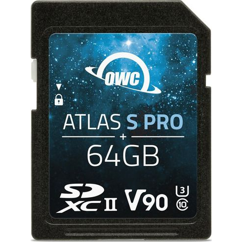 OWC Atlas S Pro 64 GB SDXC UHS-II Memóriakártya (OWCSDV90P0064)