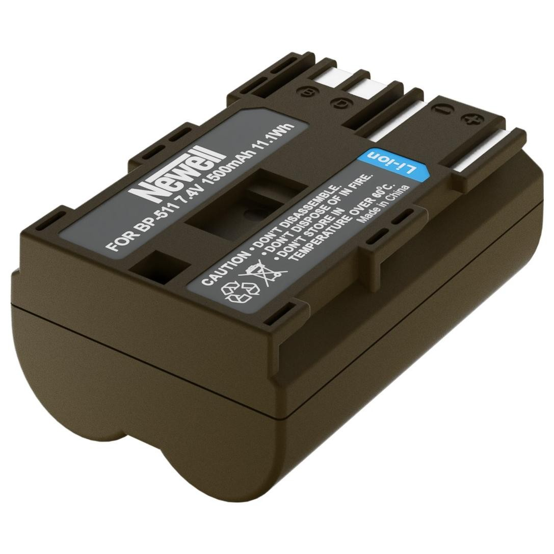 Newell BP-511 akkumulátor Canon fényképezőgépekhez 1500mAh (N-BAT-BP-511)