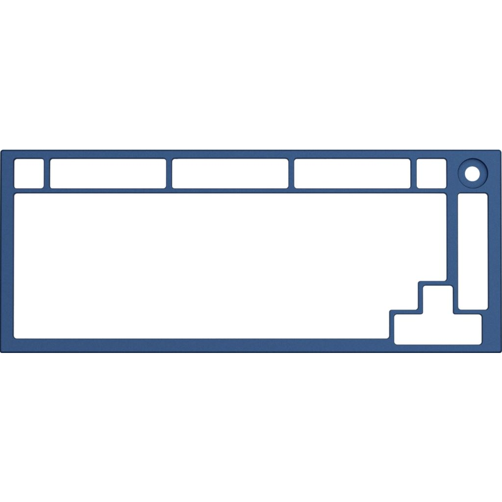 Glorious GMMK Pro 75% billentyűzet burkolat sötétkék GLO-ACC-P75-TF-NB() (GLO-ACC-P75-TF-NB)