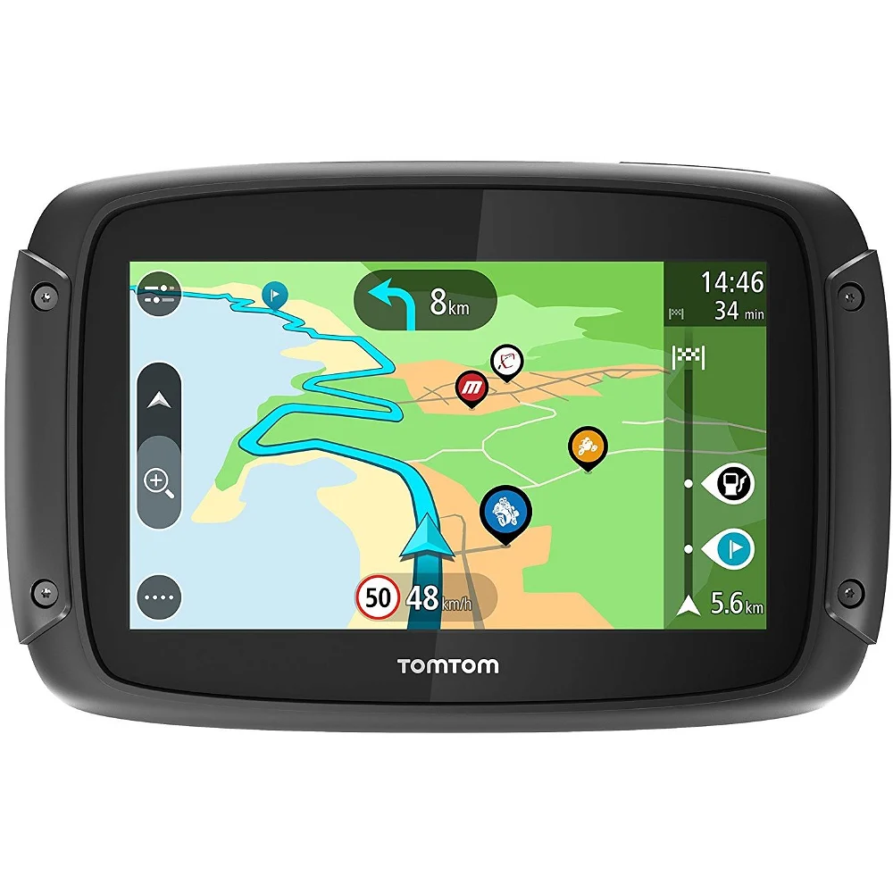 TomTom 4.3" Rider 550 Motoros GPS navigáció (Világtérkép) (1GF0.002.10)