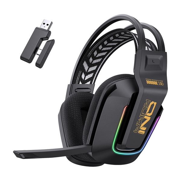 ONIKUMA GT828 professzionális gamer fejhallgató fekete