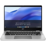 Acer Chromebook CP514-3HH-R4SQ AMD Ryzen™ 3 5425C Hibrid (2 az 1-ben) 35,6 cm (14") Érintőképernyő Full HD 8 GB LPDDR4x-SDRAM 128 GB eMMC Wi-Fi 6 (802.11ax) ChromeOS Német Ezüst
