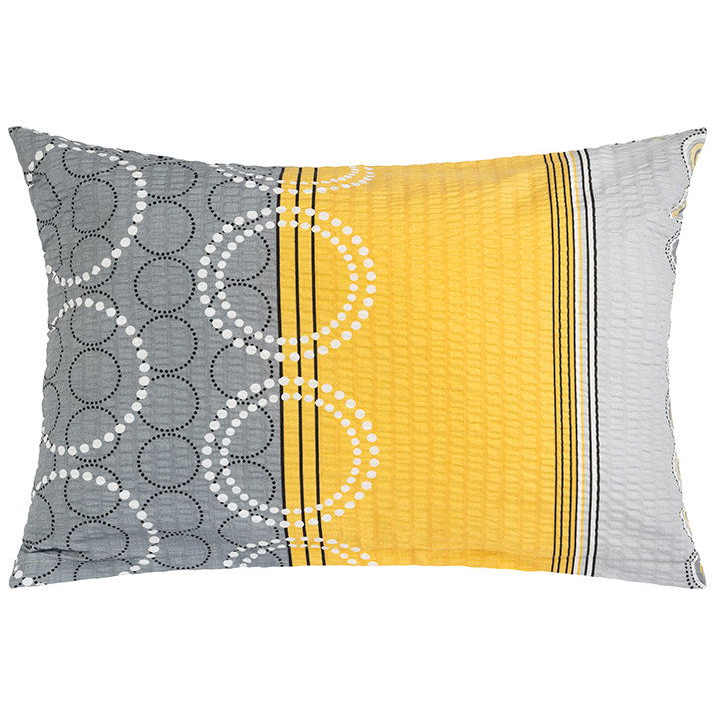 Bellatex 80/417 párnahuzat, 50×70 cm, karikás, szürke (12364)