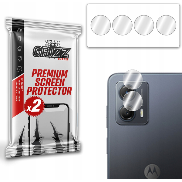  GrizzGlass Szkło hybrydowe na aparat Grizz Motorola Moto G53