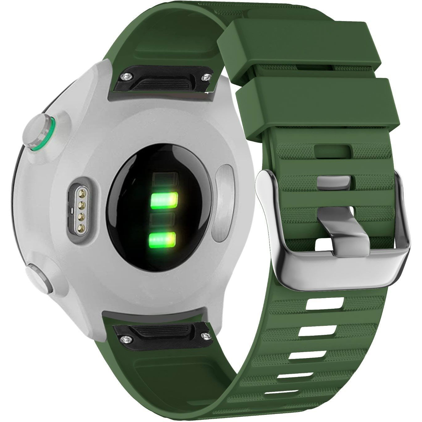 Eternico Essential Garmin Quickfit 26mm - Army Green (AET-QF26E-ArGr)