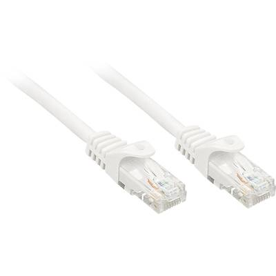 Lindy Rj45/Rj45 Cat6 0.5m netværkskabel Hvid 0,5 m U/UTP (UTP)