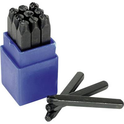 Mannesmann szám beütő készlet, 10 mm, 9 db (245-10)