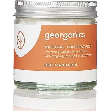 Blanqueador Dental En Polvo Bicarbonato Y Naranja Georganics 60 Ml