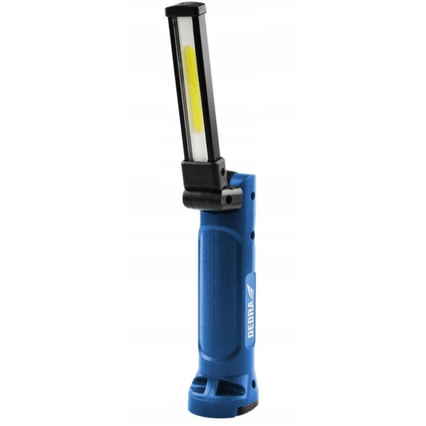 Latarka składana 200lm, św białe czerwone, aku 1200mAh