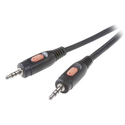 Kábel 3,5 mm jack - 3,5 mm jack SpeaKa Professional SP-7870372 0,3 m