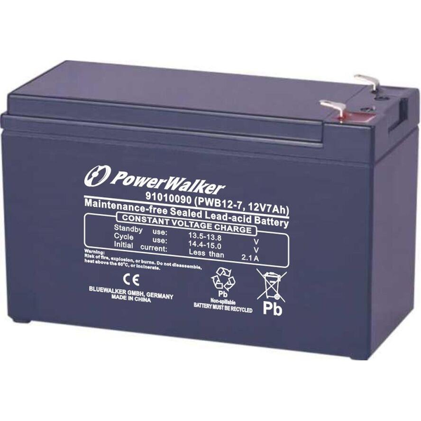 PowerWalker PWB12-7 12V 7Ah UPS Akkumulátor