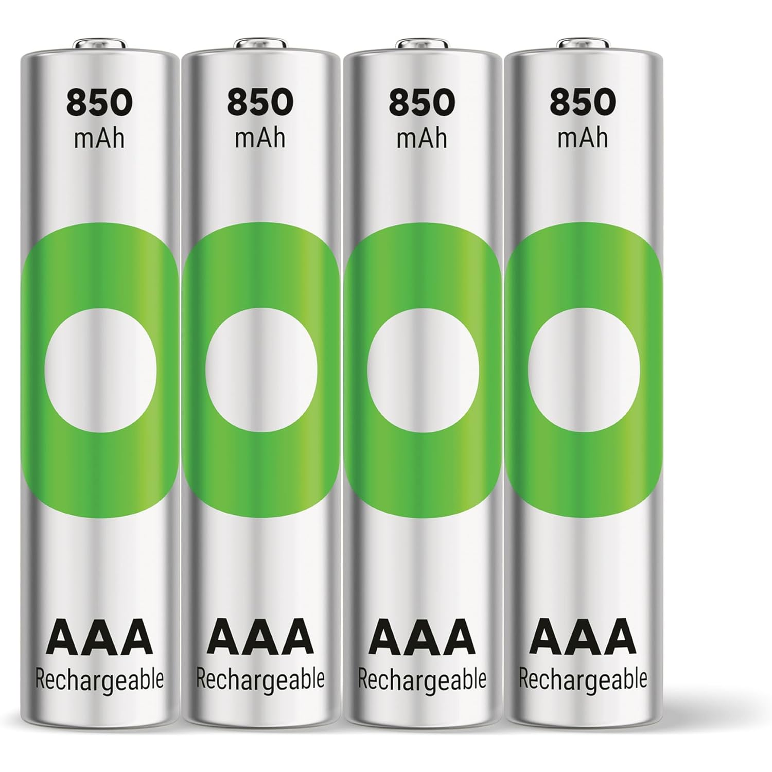 GP ReCyko 850mAh NiMH AAA Tölthető elem (4db/csomag) (GPRCK85AAA099C4)