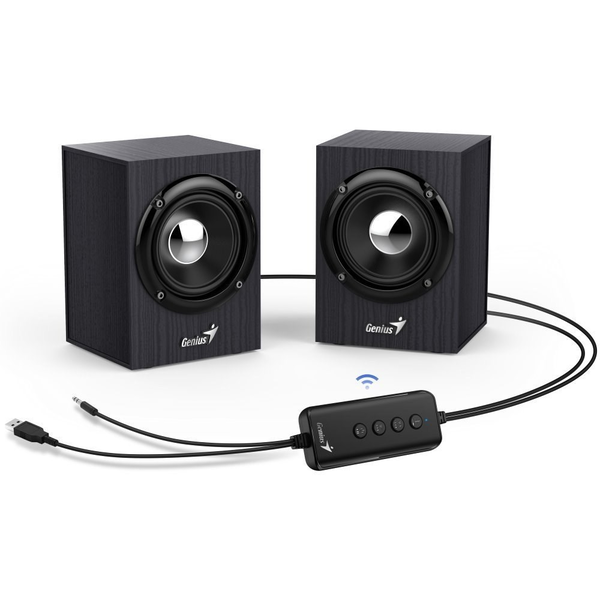 Genius SP-HF385BT 2.0 Bluetooth Hangfalpár Fekete