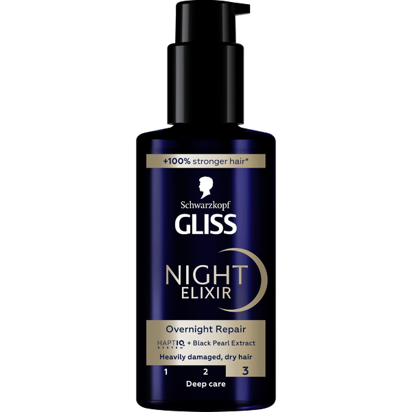 Gliss éjszakai hajpakolás 100 ml Sérült és száraz hajra 3 (5410091767334)