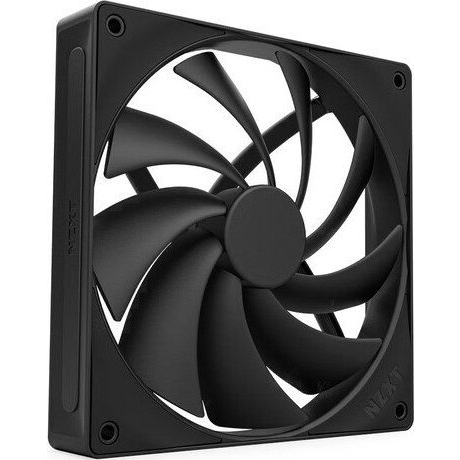 NZXT F140Q PWM 140mm Rendszerhűtő ventilátor - Fekete (RF-Q14SF-B2)