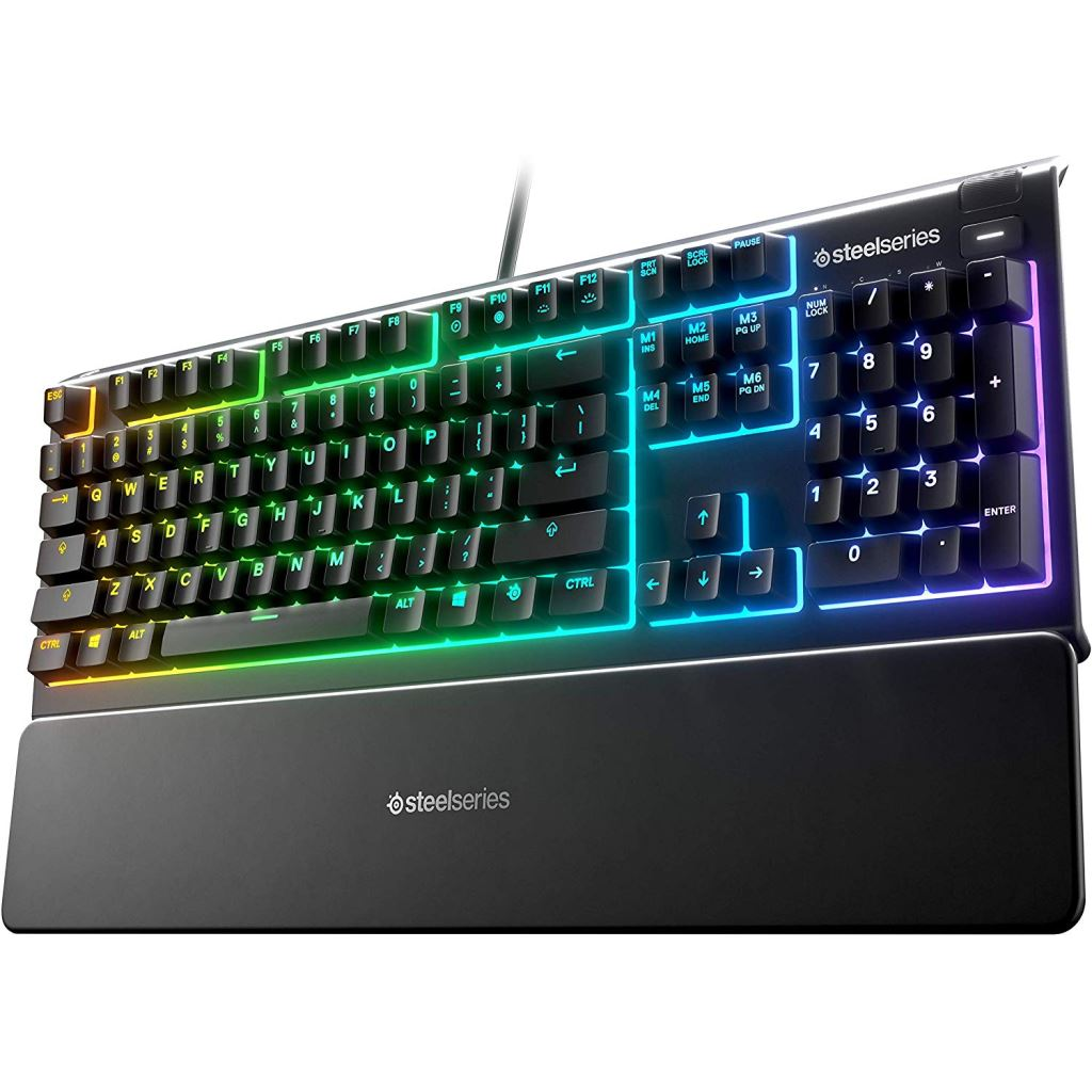Steelseries Apex 3 UK gamer billentyűzet fekete (64810) (s64810)