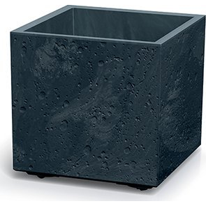Prosperplast SIERRA SQUARE virágcserép ,beton effekt 38,5 cm antracit (DSI400E-S433)