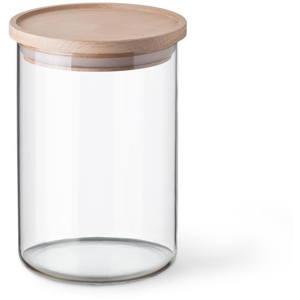 SIMAX Tárolóedény fa fedéllel 0,8 l CLASSIC (5152/LW)