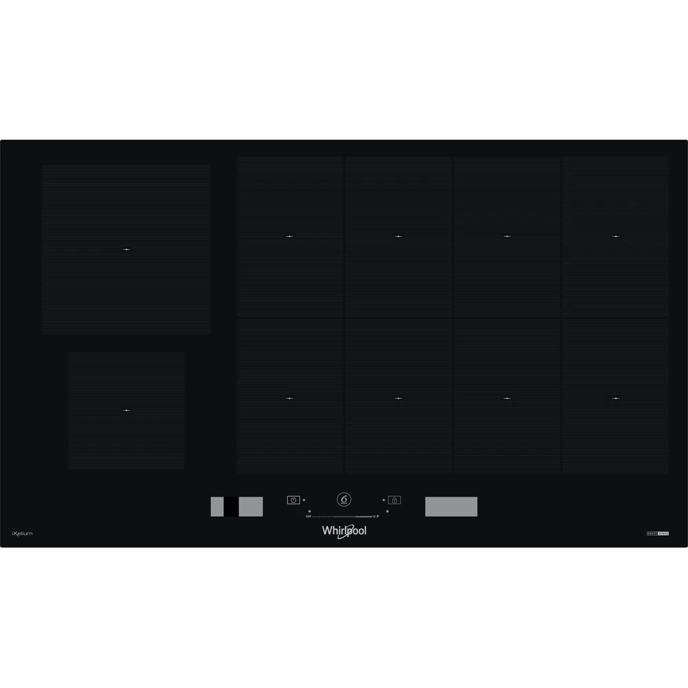 Whirlpool SMP 9010 C/NE/IXL Fekete Beépített 86 cm Zónás indukciós főzőlap 10 zóna (SMP 9010 C/NE/IXL)