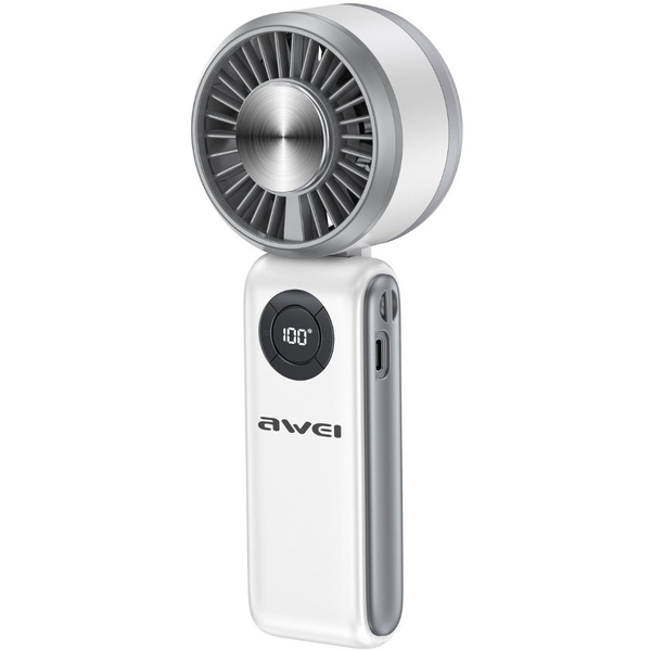 Awei F39 Fast Ice White Kézi Ventilátor