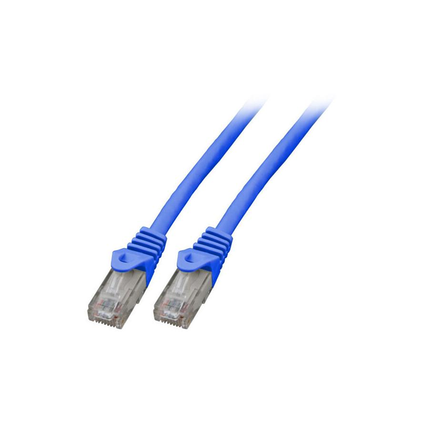 EFB RJ45 Patchkabel U/UTP, Cat.6, LSZH, CCA, 1,5m, blau