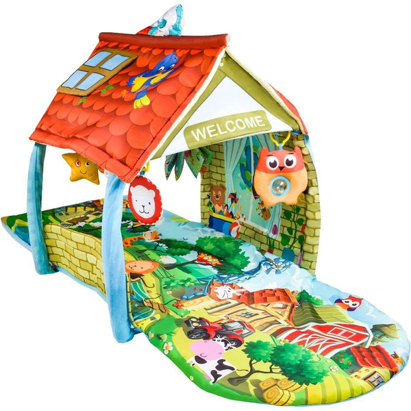 LIONELO játszószőnyeg házzal Agnes