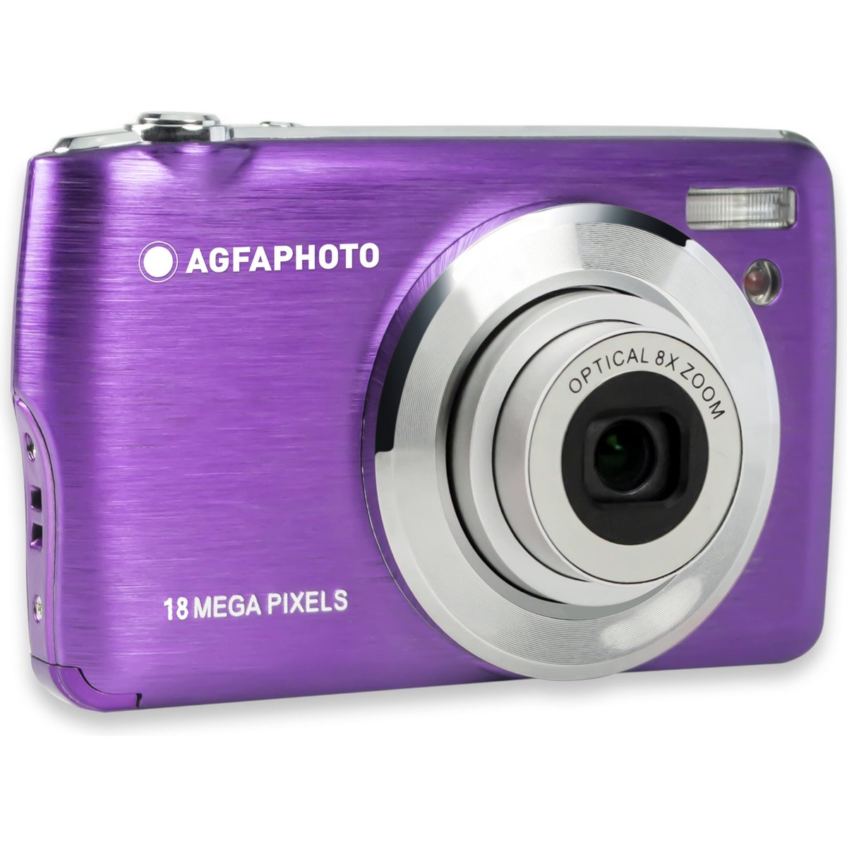 AgfaPhoto Realishot DC8200 Digitális fényképezőgép + Starter KIT - Lila (DC8200 PURPLE)