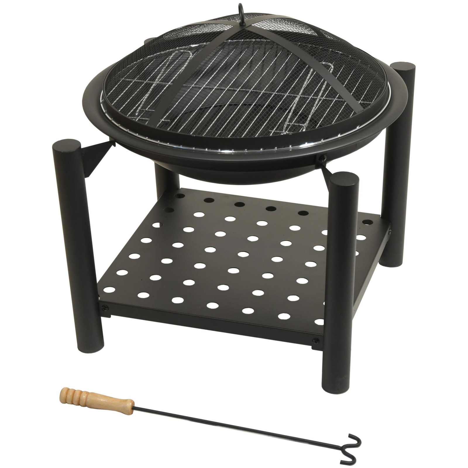 SABATINI Tűzrakó grillráccsal és fedéllel (8591686130157)