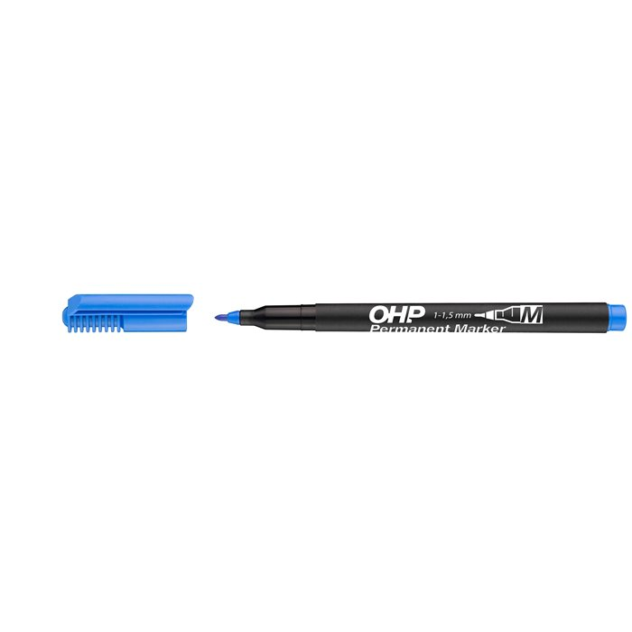 ICO OHP M 1-1.5mm Alkoholos marker - Kék (9580040003)