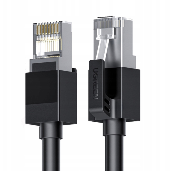 Kabel Ethernet Ugreen Cat6 F/UTP 0,5m - czarny