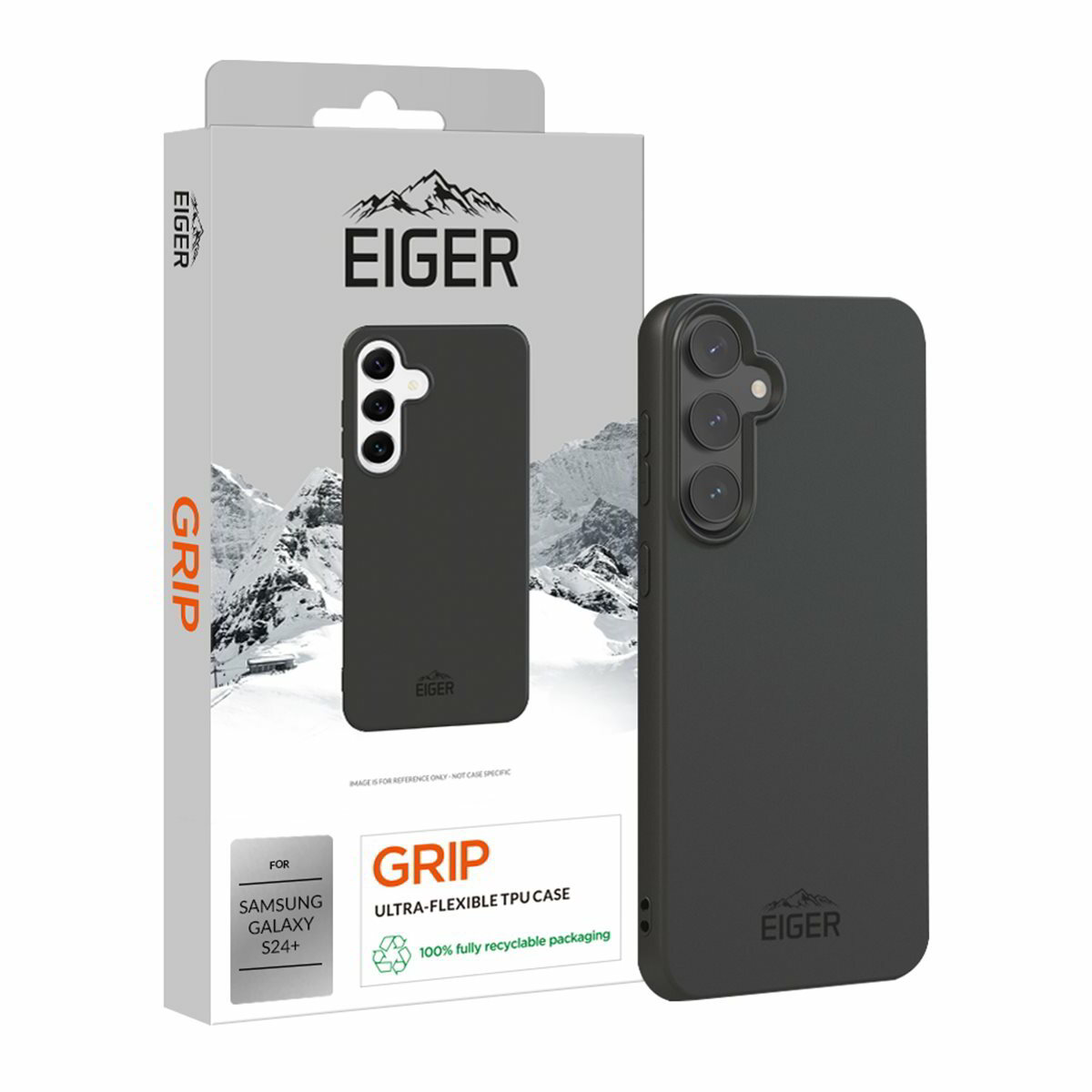 Eiger Grip Samsung Galaxy S24+ Tok - Fekete (EGCA00547)