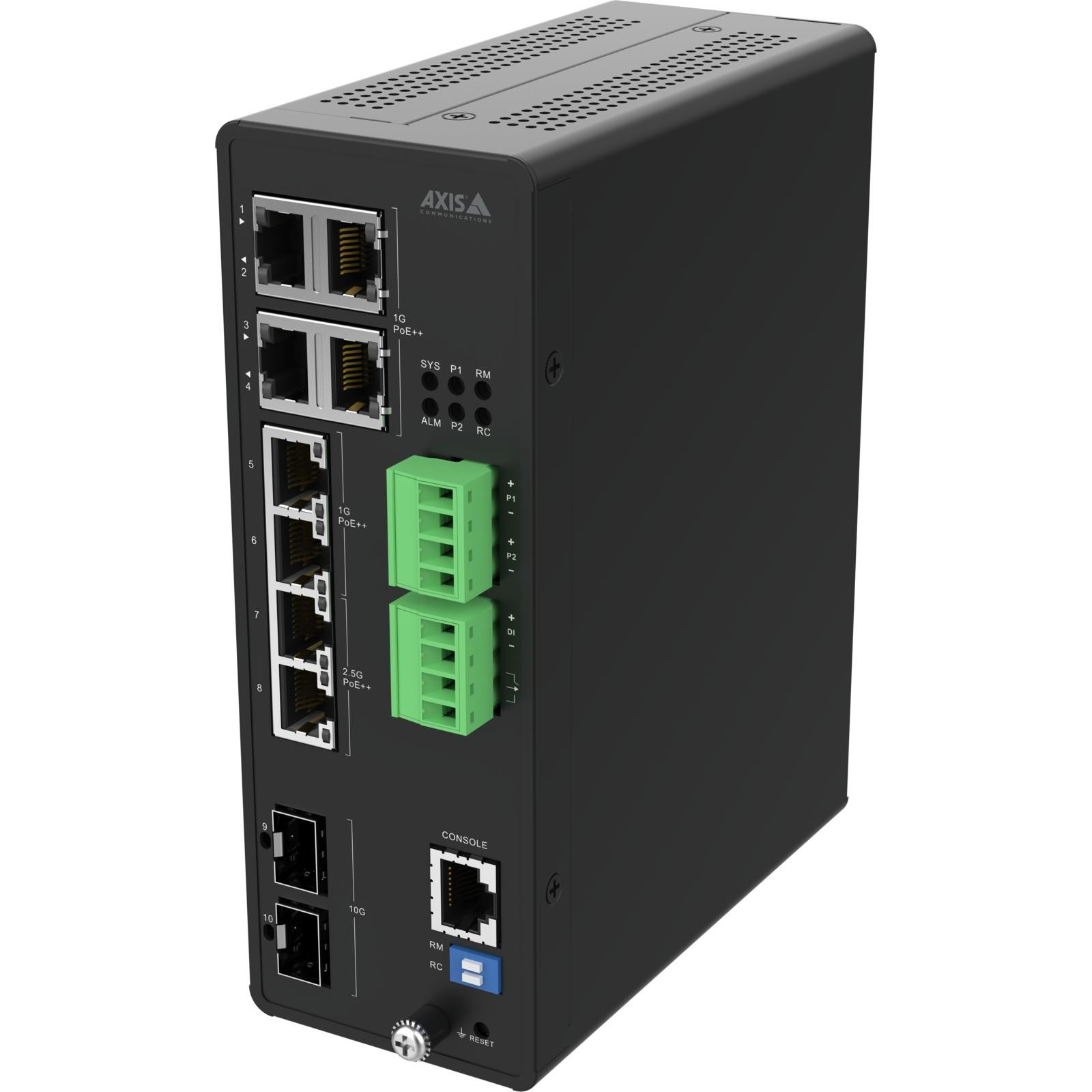 AXIS D8208-R Industrial PoE++ Switch (02621-001)