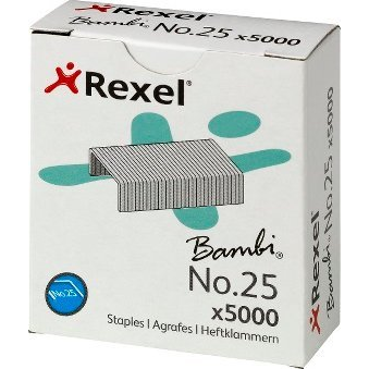 Tűzőkapocs, No. 25, REXEL (5025)