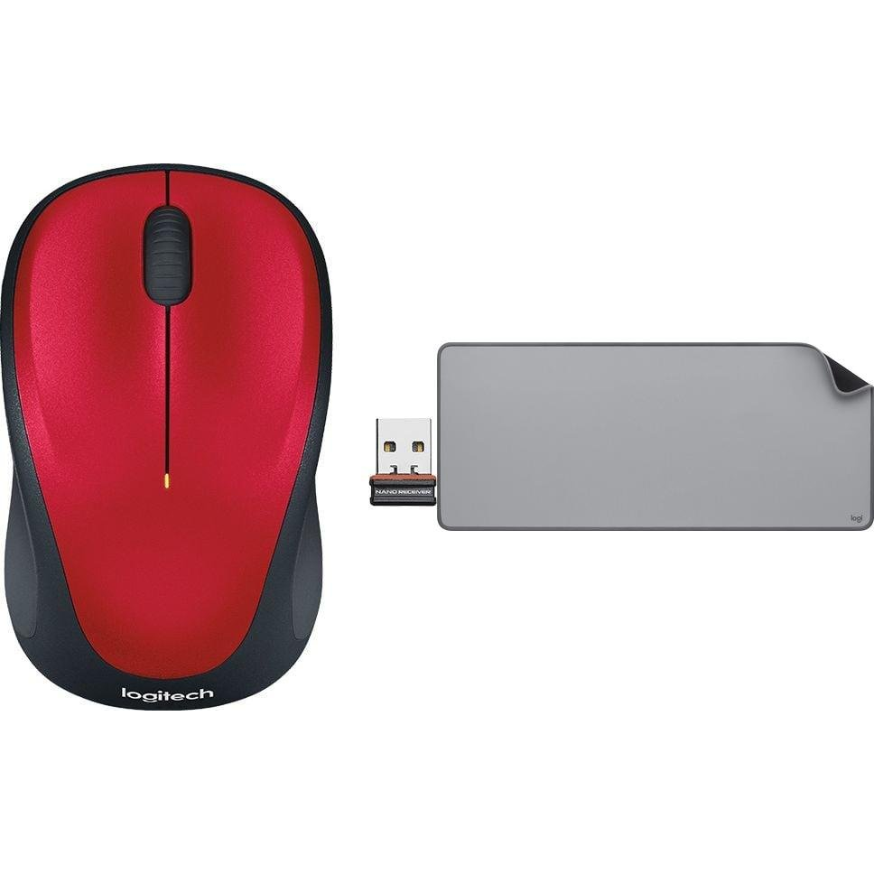 Logitech M235 Wireless Egér Mid Grey