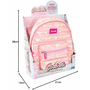 Girabrilla Gyermek Flitteres Hátizsák 28 x 12 cm - Világos rózsaszín