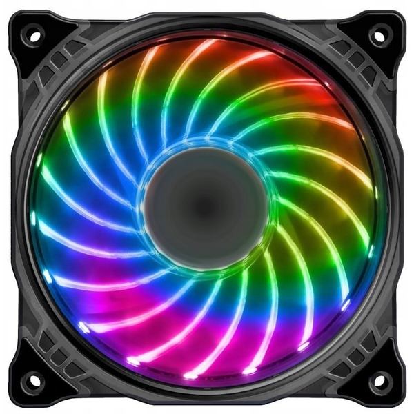 Wentylator EuroCase EUROCASE wentylator RGB 120mm (Turbine blade, FullControl Led)