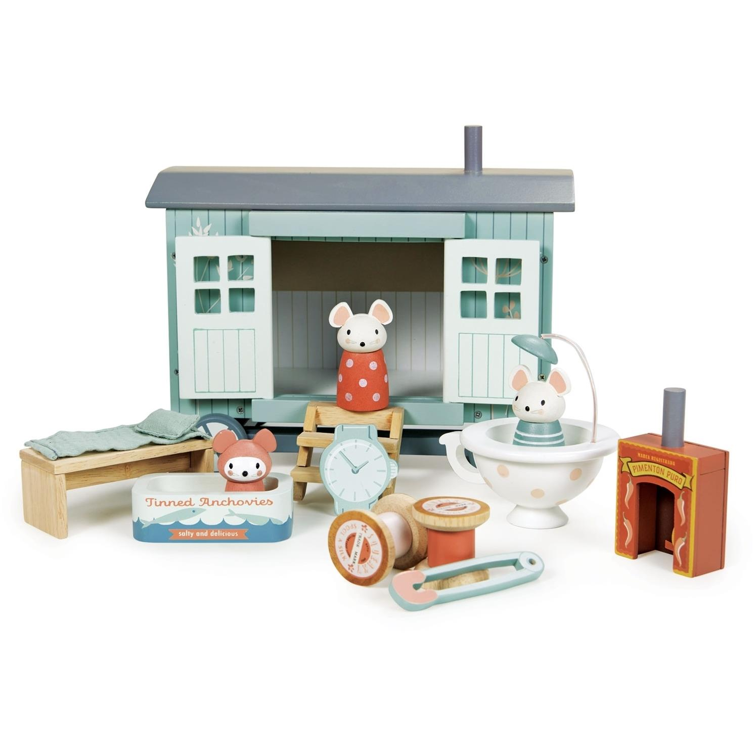 Tender Leaf Wooden Marquee Secret Meadow Shepherds Hut (TL8385)