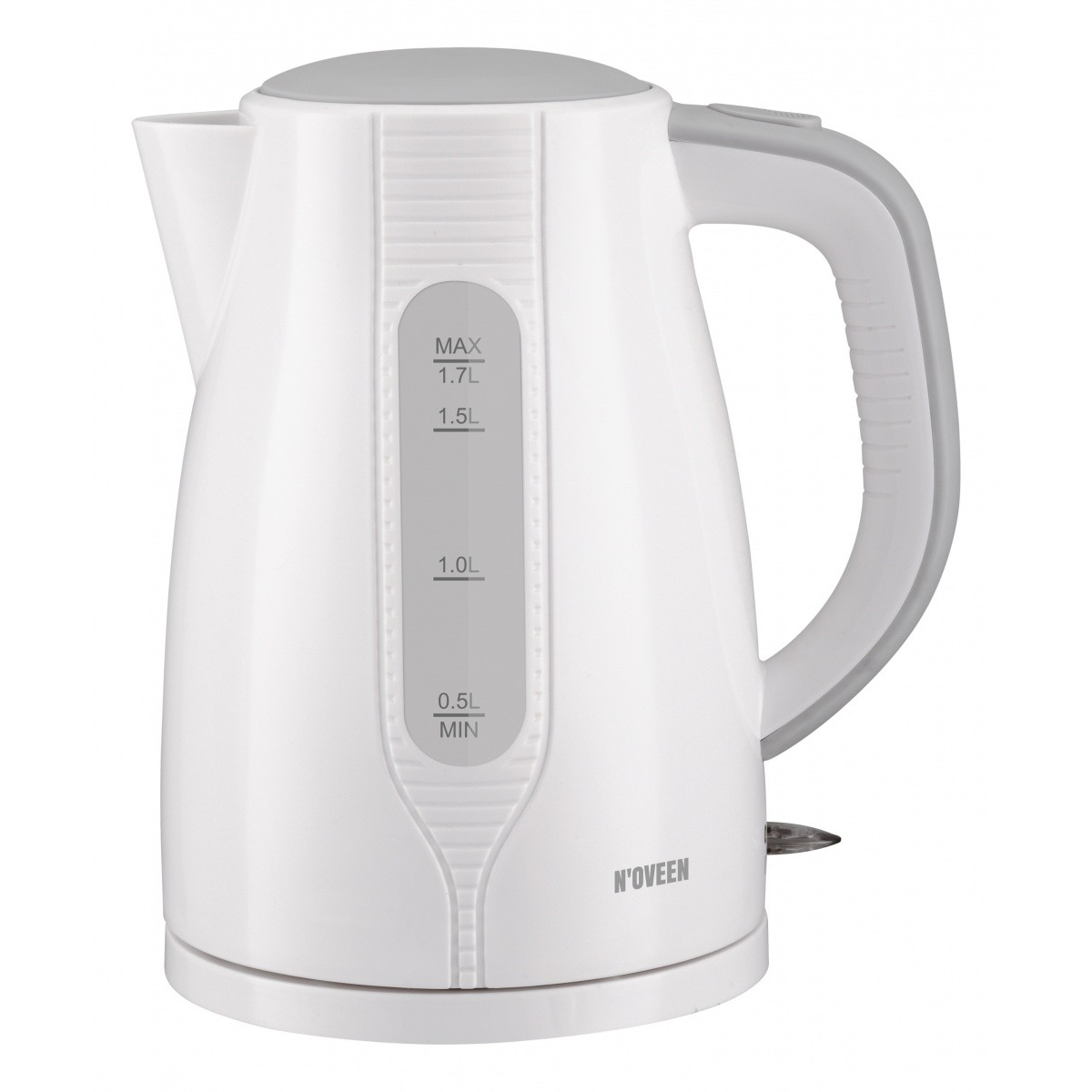 N'oveen EK1301 Vízforraló Szürke-fehér (NOVEENEK1301GREY)